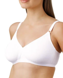 Fashion Dunnes Stores Cotton-Rich Non-Wired Medium Support Bra