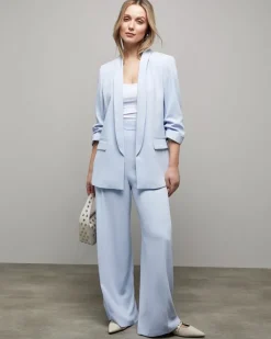 Fashion Dunnes Stores Crepe Wide Leg Trousers