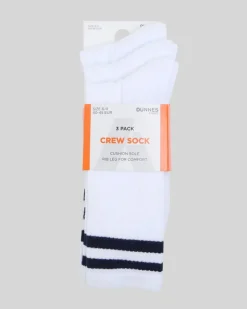 Outlet Dunnes Stores Crew Socks - Pack Of 3