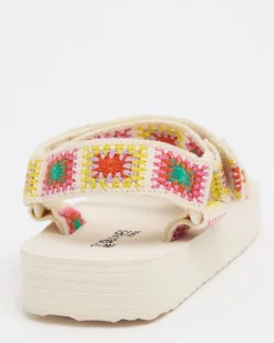 Online Dunnes Stores Crochet Sandal (Size 10-5)