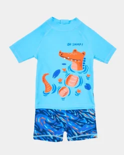 Discount Dunnes Stores Crocodile Rashguard Set (9 Months-6 Years)