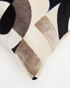 Online Dunnes Stores Cut Velvet Mono Cushion