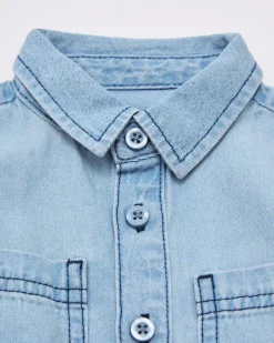 Sale Dunnes Stores Denim Shirt (6 Months-5 Years)