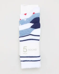 Fashion Dunnes Stores Design Socks - Pack Of 5