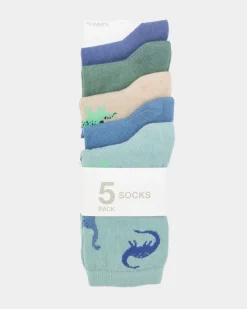 Sale Dunnes Stores Design Socks - Pack Of 5