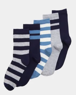 Outlet Dunnes Stores Design Socks - Pack Of 5