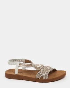 New Dunnes Stores Diamante Twist Sandal