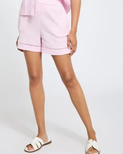 Online Dunnes Stores Double Cloth Resort Co-Ord Shorts