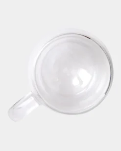 Clearance Dunnes Stores Double Wall Glass Cup With Handle - 300ml