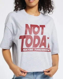 Fashion Dunnes Stores Drop Shoulder Boxy Graphic T-Shirt