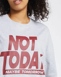 Fashion Dunnes Stores Drop Shoulder Boxy Graphic T-Shirt