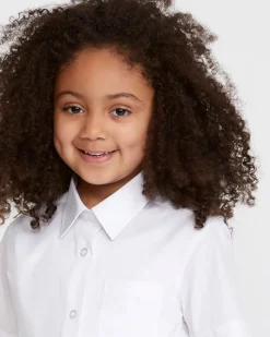 Fashion Dunnes Stores Easy Care Short-Sleeved Blouses - Pack Of 3 (4-16 Years)
