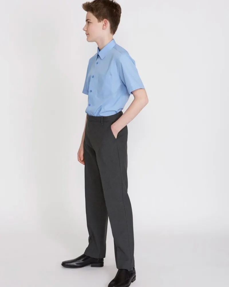 Outlet Dunnes Stores Easy Care Short-Sleeved Shirts - Pack Of 3 (4-16 Years)