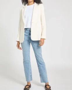 Best Dunnes Stores Everyday Edge To Edge Single Breasted Jersey Blazer