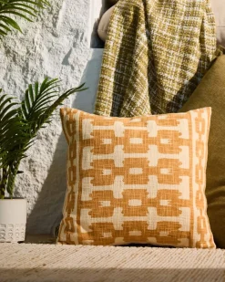 New Dunnes Stores Faded Chain Cushion