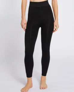 Hot Dunnes Stores Faux Fur Lined Thermal Leggings