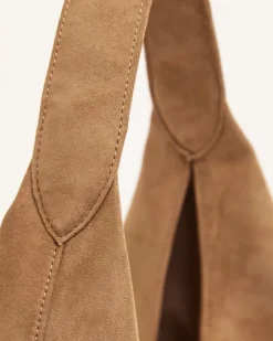 Clearance Dunnes Stores Faux Suede Tote Bag