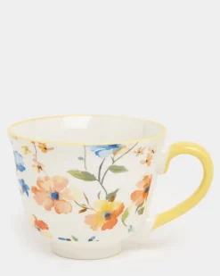 Sale Dunnes Stores Floral Footed Mug