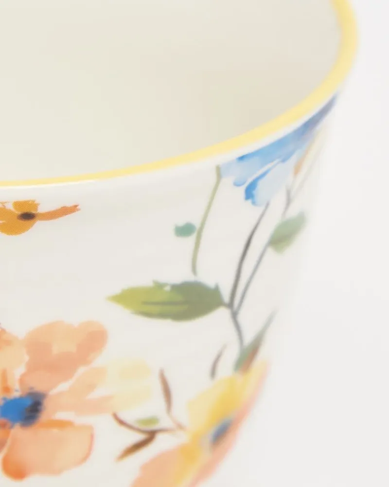 Sale Dunnes Stores Floral Footed Mug