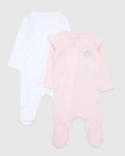 Best Dunnes Stores Floral Sleepsuit - Pack Of 2 (Newborn-12 Months)