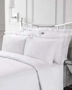 Best Dunnes Stores Francis Brennan the Collection White Stripe Oxford Pillowcase