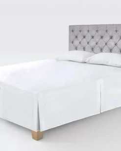 Discount Dunnes Stores Francis Brennan the Collection White Valance Bed Sheet