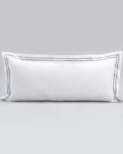 Hot Dunnes Stores Francis Brennan the Collection Grey Double Stripe Bolster Cushion