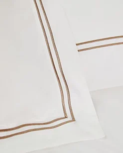 Sale Dunnes Stores Francis Brennan the Collection Mink Double Stripe Bolster Cushion