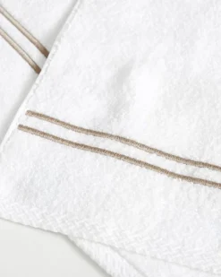 Fashion Dunnes Stores Francis Brennan the Collection Mink Stripe Towel