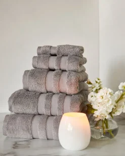 Fashion Dunnes Stores Francis Brennan the Collection Grey Rope Towel