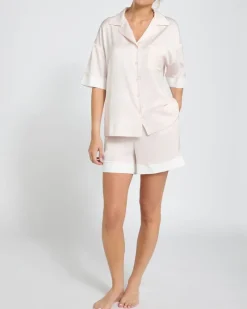 Online Dunnes Stores Francis Brennan the Collection Moyvane Blush Short Pyjama Set