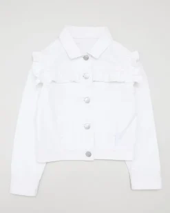 Hot Dunnes Stores Frill Denim Jacket (2-10 years)