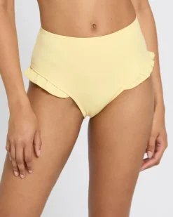 New Dunnes Stores Frill High Waist Bikini Briefs