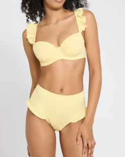New Dunnes Stores Frill High Waist Bikini Briefs