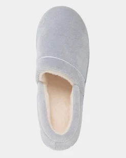 Hot Dunnes Stores Full Back Corduroy Slippers