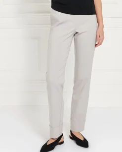 Discount Dunnes Stores Gallery 7/8 Turn Up Crop Trousers