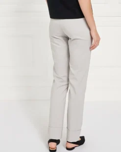 Discount Dunnes Stores Gallery 7/8 Turn Up Crop Trousers