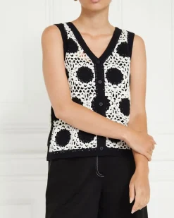 Online Dunnes Stores Gallery Alba Button Up Waistcoat Top