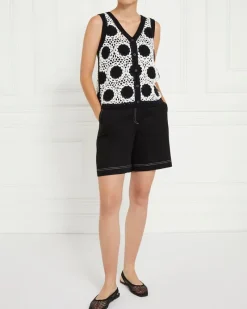 Online Dunnes Stores Gallery Alba Button Up Waistcoat Top
