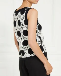Online Dunnes Stores Gallery Alba Button Up Waistcoat Top