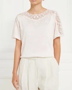 Clearance Dunnes Stores Gallery Alba Embroidered Detail Top