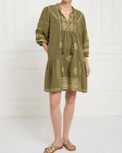 Best Dunnes Stores Gallery Embroidered Tunic Dress