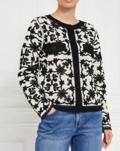 Clearance Dunnes Stores Gallery Freida Mono Embroidered Cardigan