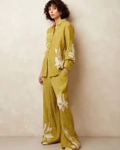 Best Dunnes Stores Gallery Frieda Embrodiered Co-Ord Suit Trousers