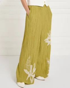Best Dunnes Stores Gallery Frieda Embrodiered Co-Ord Suit Trousers