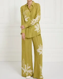 Sale Dunnes Stores Gallery Frieda Embroidered Co-Ord Suit Shirt