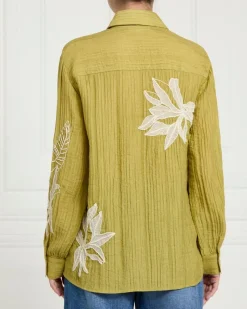 Sale Dunnes Stores Gallery Frieda Embroidered Co-Ord Suit Shirt