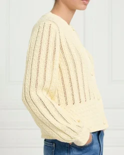 Best Dunnes Stores Gallery Lucia Pointelle Knit Cardigan