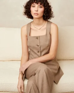 Discount Dunnes Stores Gallery Lucia Square Neck Waistcoat