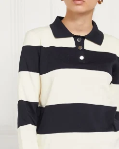 Online Dunnes Stores Gallery Lucia Stripe Polo Jumper